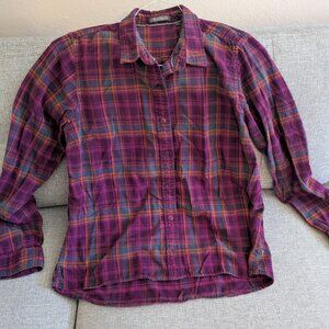 Toad&Co Lightfoot Flannel Shirt, Women's M